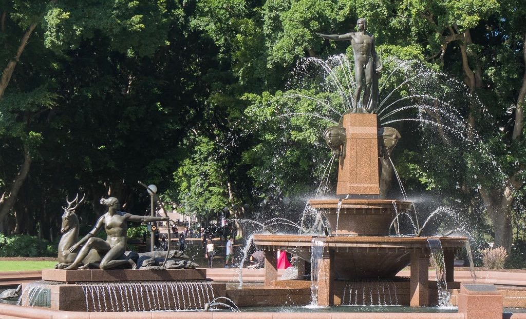 Archibald Fountain at Hyde Park Apollo Diana
