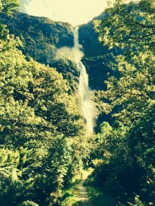 Beautiful Waterfalls Sutherland Falls