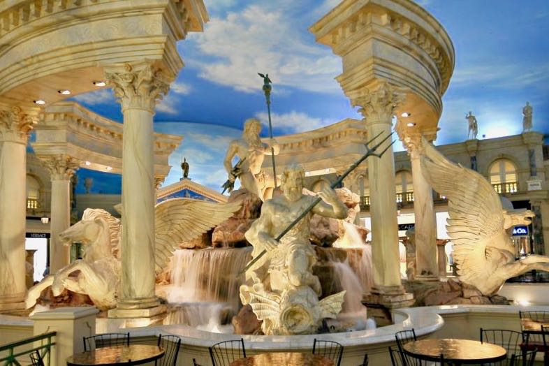 Fountain of the Gods Caesars Palace Las Vegas
