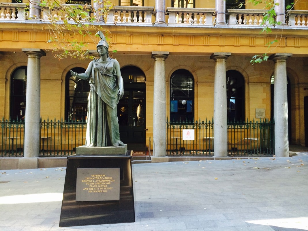 Athena Statue Sydney