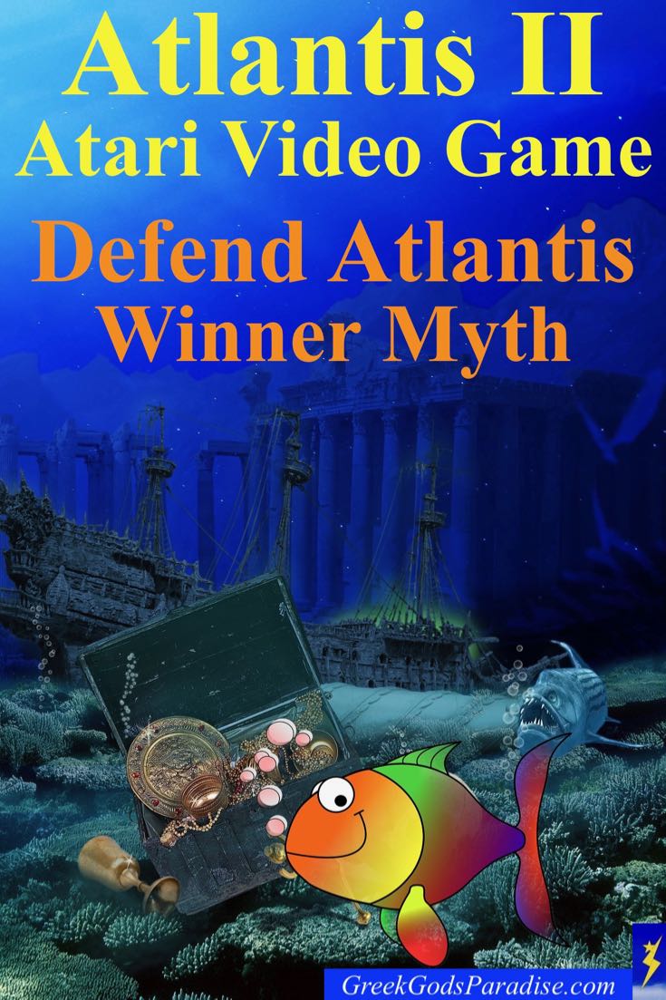 Atlantis 2 Atari Defend Atlantis Myth