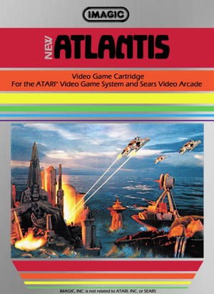 Atlantis Atari Video Game