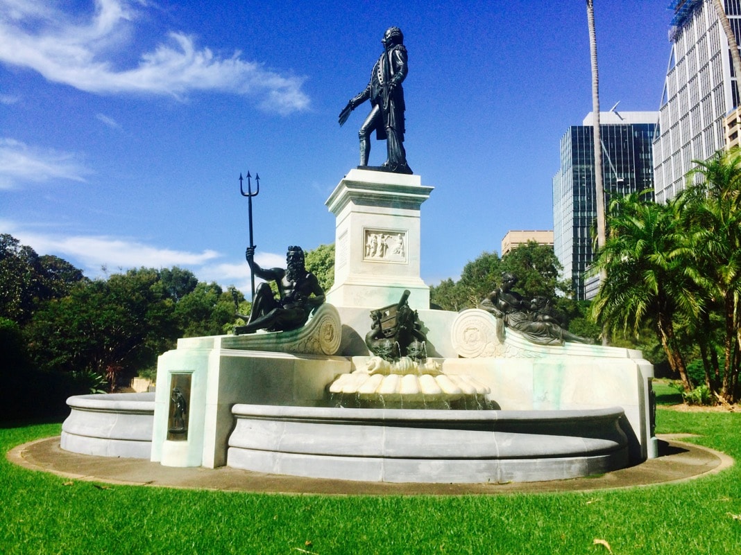 Governor Phillip Fountain Sydney Monument