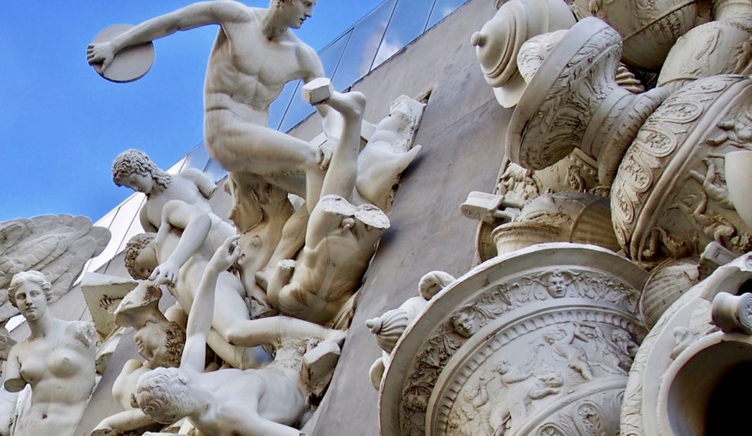 Sculptures Greek influence Australia Cultural Rubble