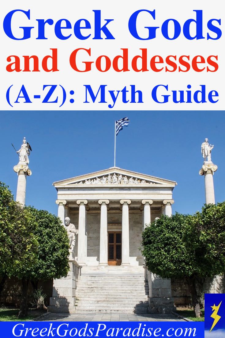 Greek Gods and Goddesses A to Z Myth Guide