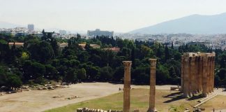 Hikes in Greece starting at Temple of Olympian Zeus
