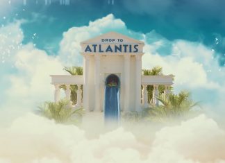 Drop to Atlantis Waterpark