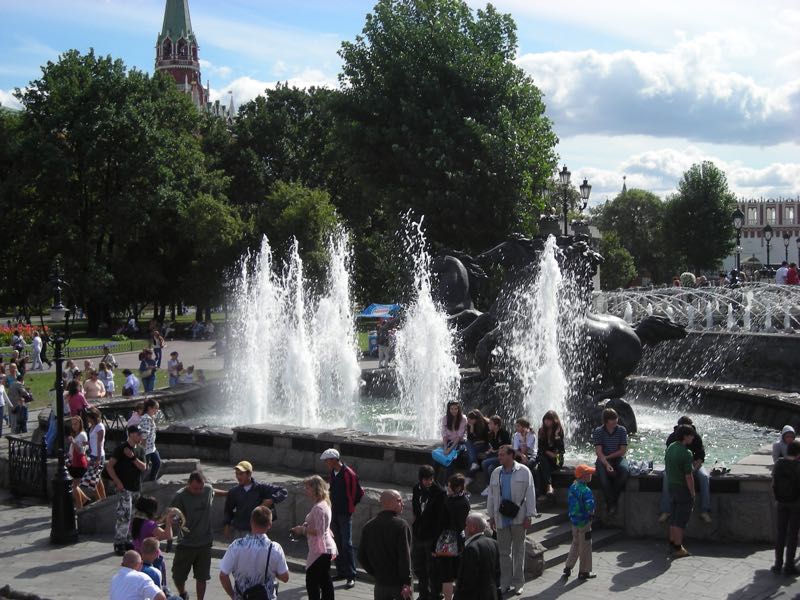 Fountains Moscow