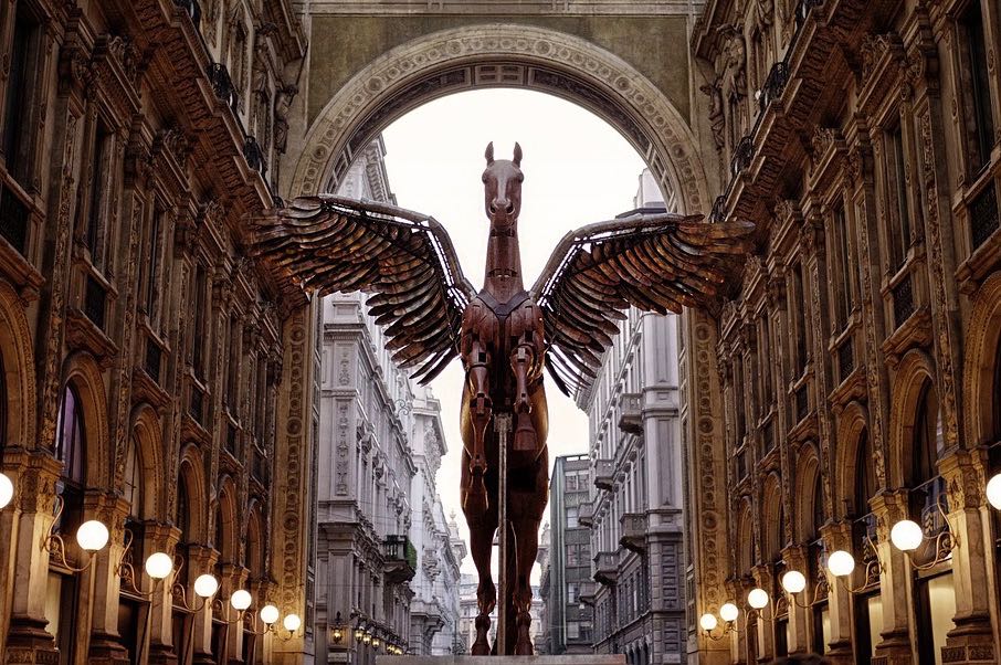 Pegasus Statue Milan