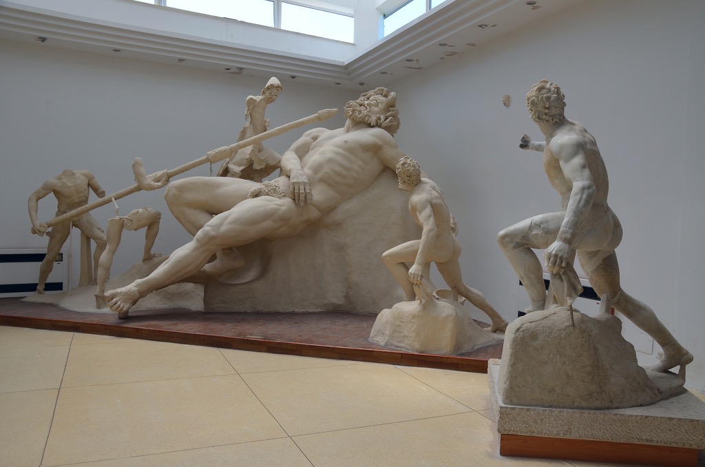 The Blinding of Polyphemus Sculptures