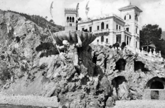 Old Neptune Statue Cinque Terre