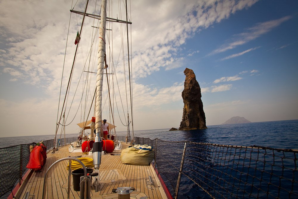 Sailing the Aeolian Islands