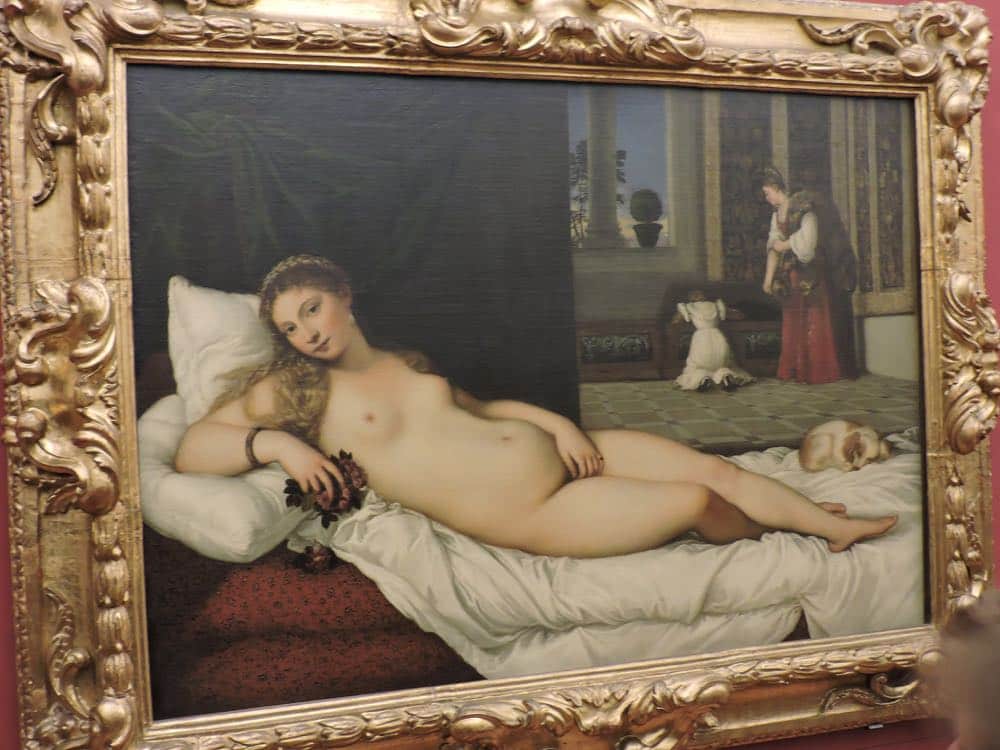 Uffizi Gallery Venus of Urbino