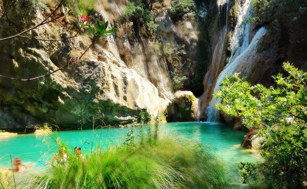 Hidden Gems Greece Polilimnio Waterfalls