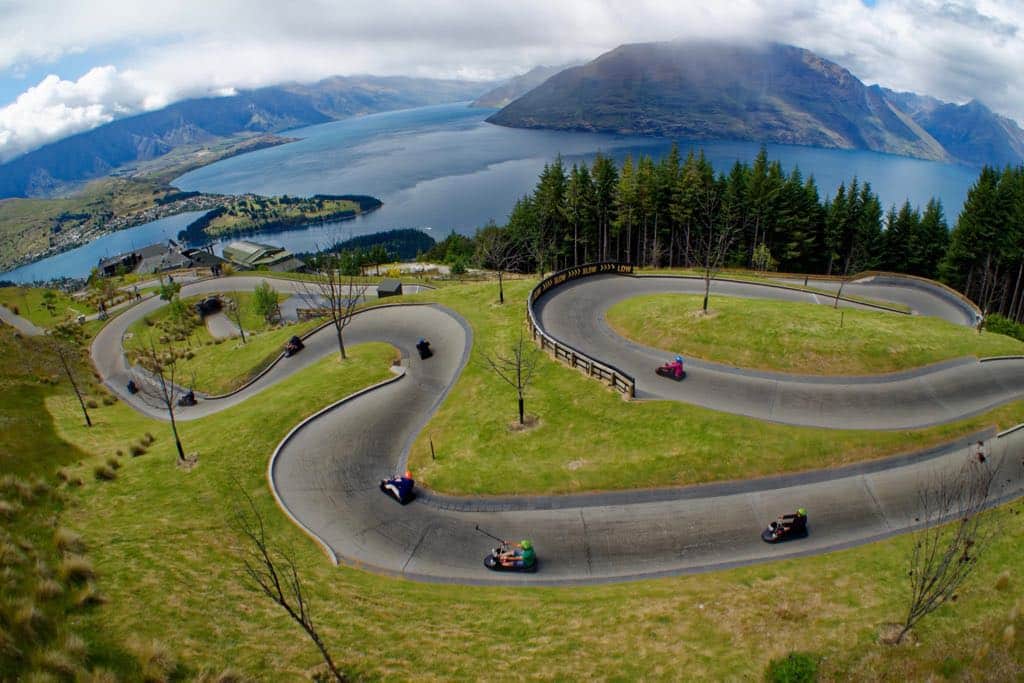 Things to do in Queenstown Luge cart ride