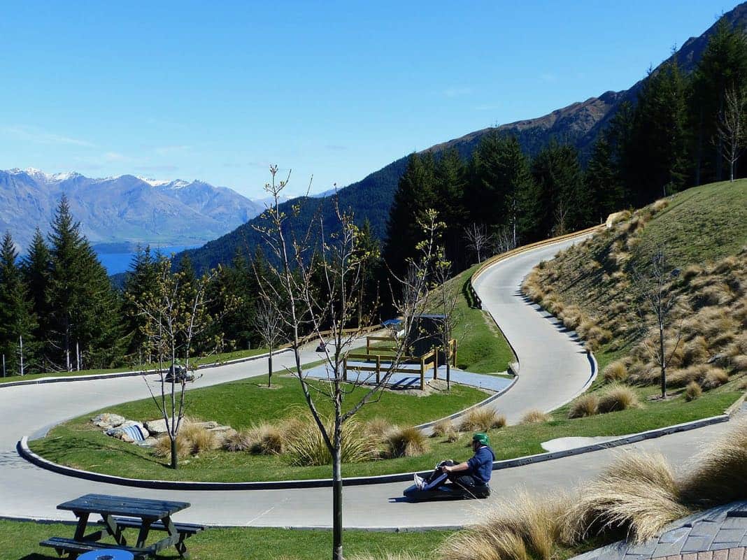 skyline luge Bobs Peak Queenstown NZ