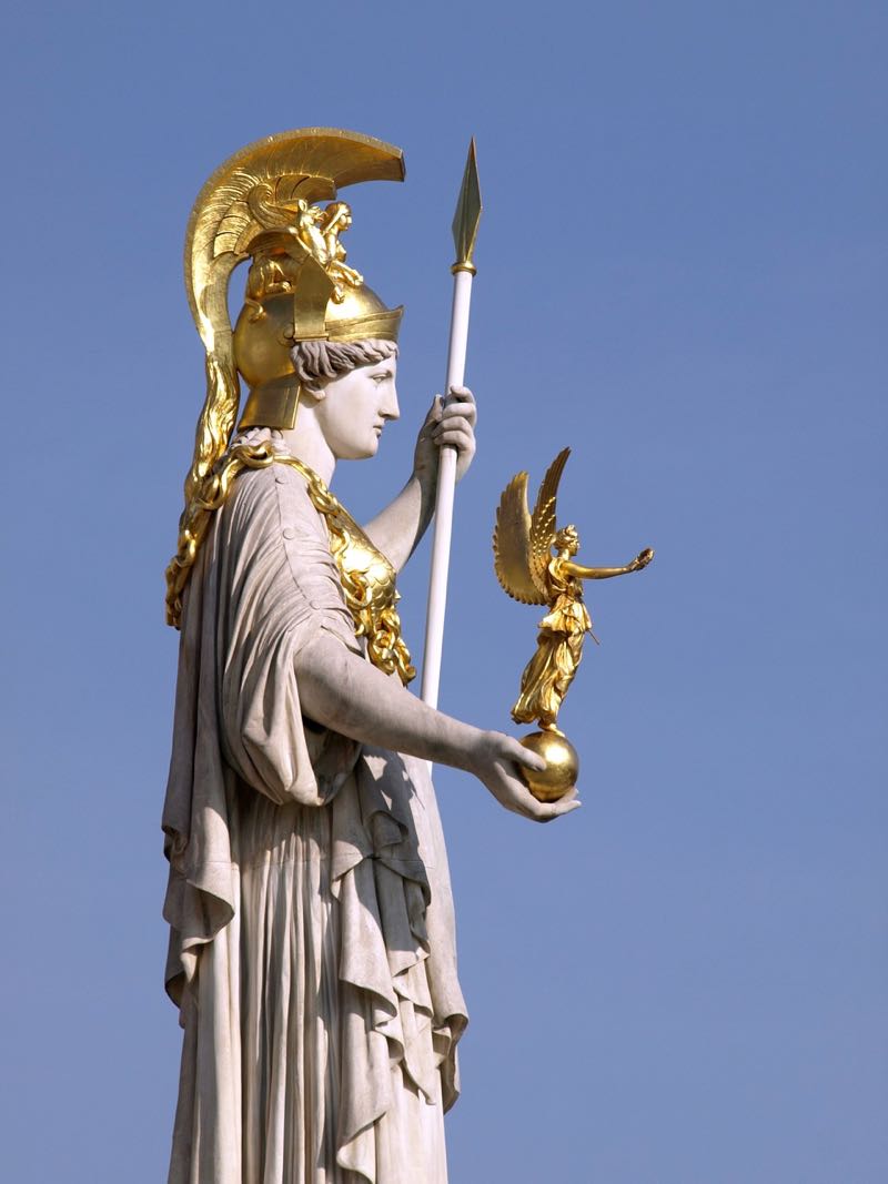 Athena Sculpture Fountain Vienna