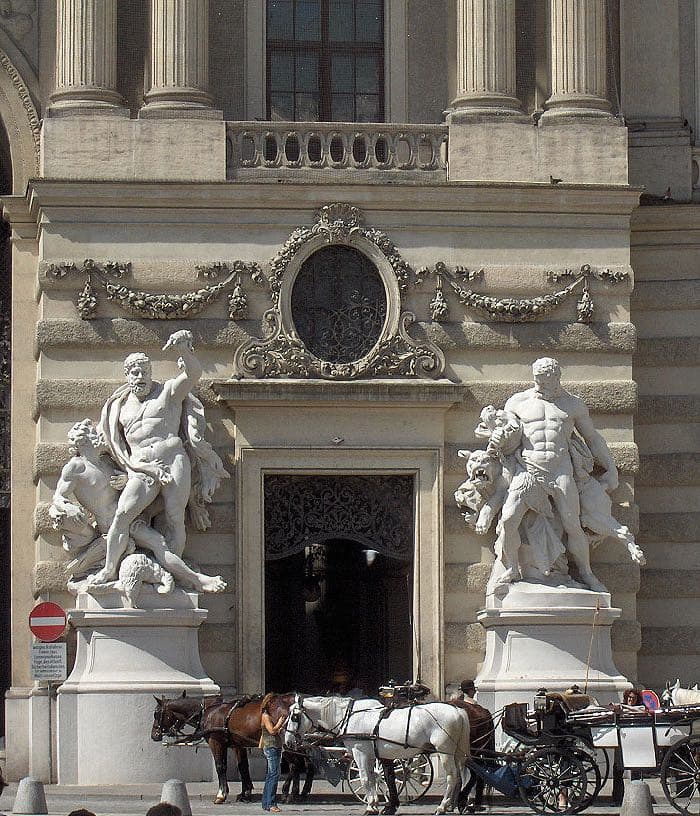 Hercules Sculptures Vienna