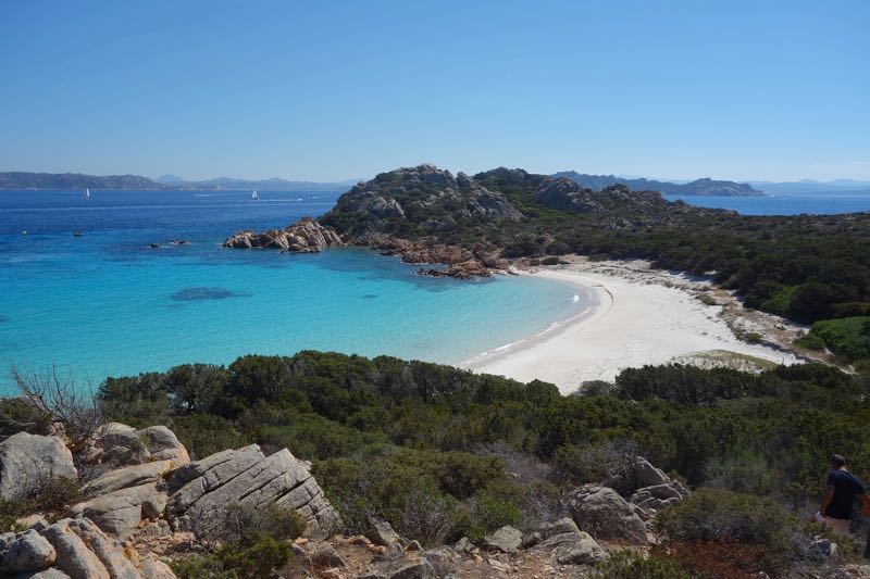 Secluded beach in Sardinia