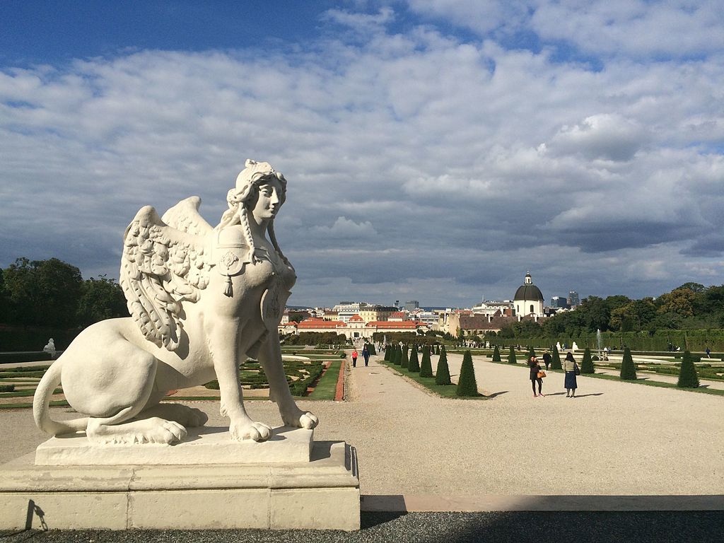 Sphinx Belvedere Gardens Vienna