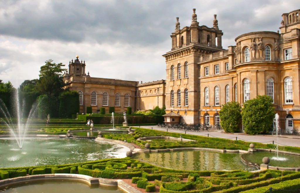 Blenheim Palace and Formal Gardens UK