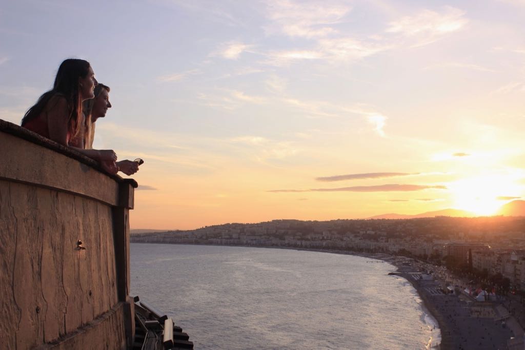 Castle Hill Best View over Nice in France