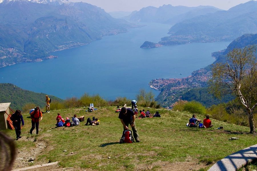 Rifugio Menaggio Hiking on the Como Lake