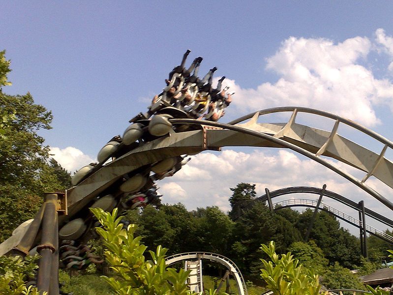 Theme Parks in the UK Nemesis Alton Towers