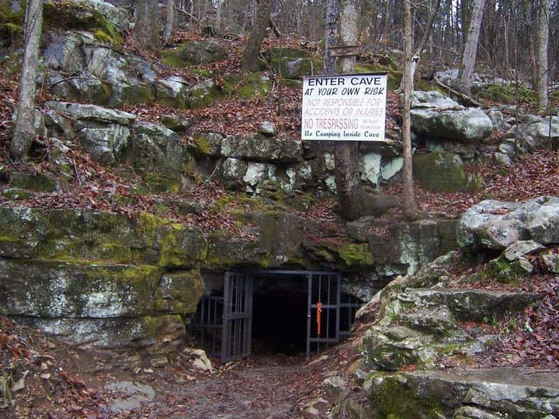 Tumbling Rock Cave Entrance Mount Olympus