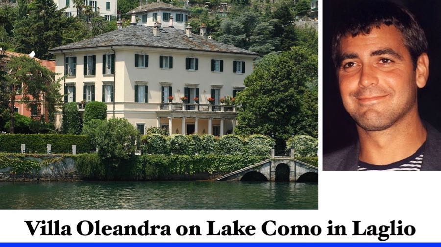 Villa Oleandra Lake Como George Clooney