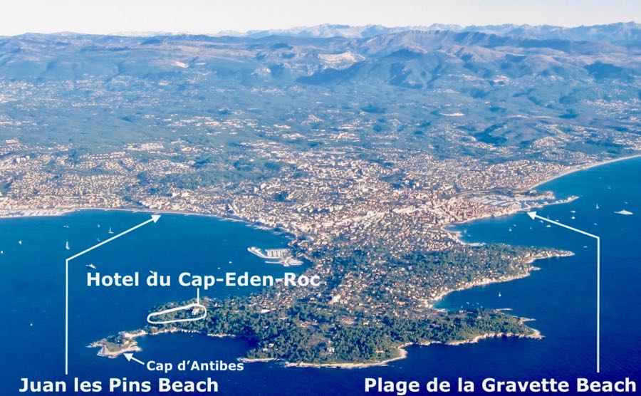 Aerial photo Antibes and Juan les Pins