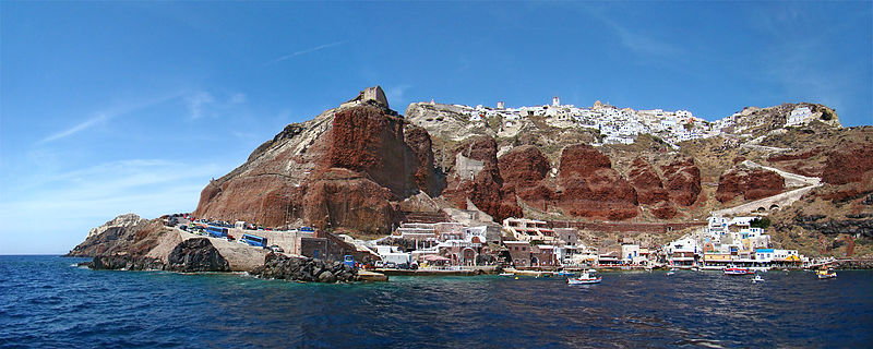 Amoudi Bay Santorini Greece