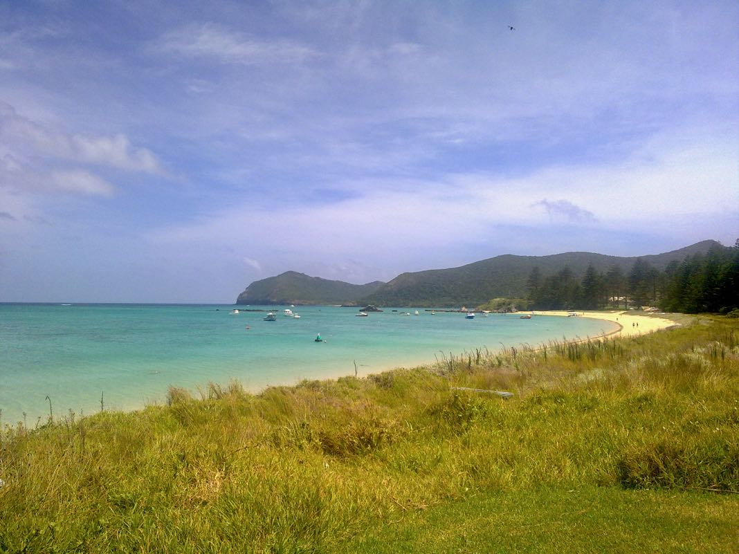 Lord Howe Island beach