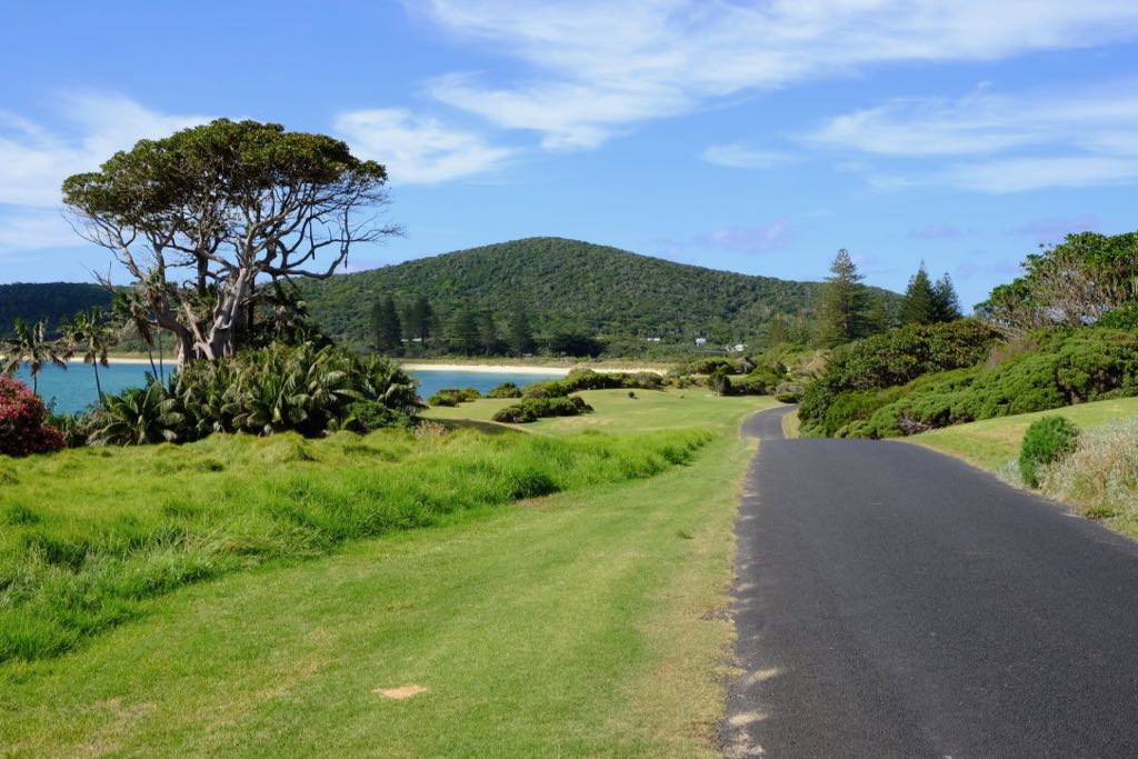 Road on Lord Howe Island