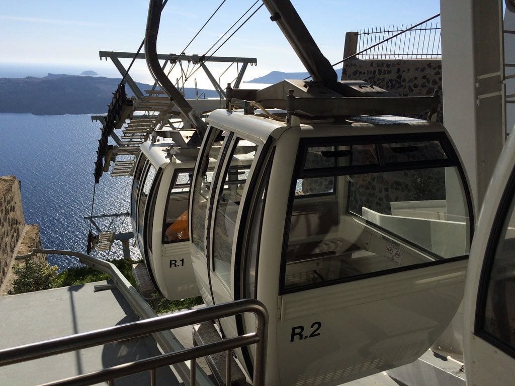 Santorini Cable Car