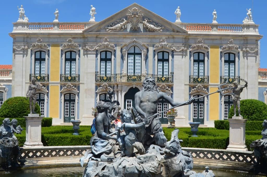 Fountain of Neptune Palace of Queluz Sintra