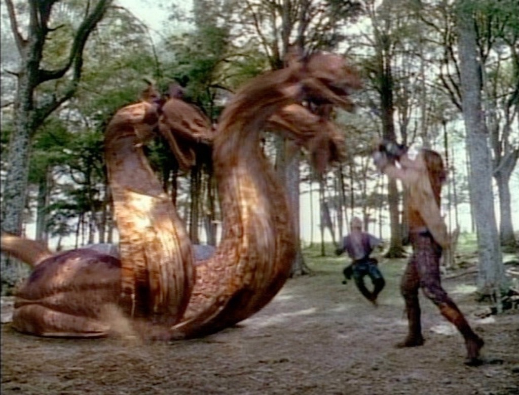 Hercules and the Amazon Women TV Movie 1994 Hydra monster scene