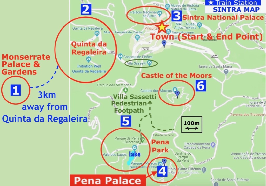 Sintra Guide Map