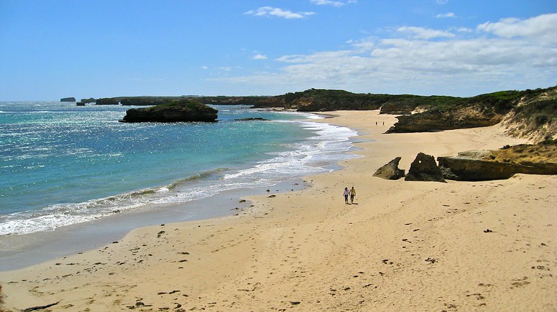 Beach on the way to Port Campbell