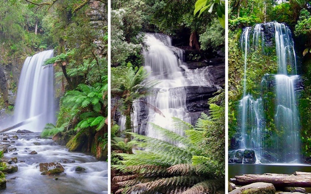 Hopetoun Falls Triplet Falls Beauchamp Falls