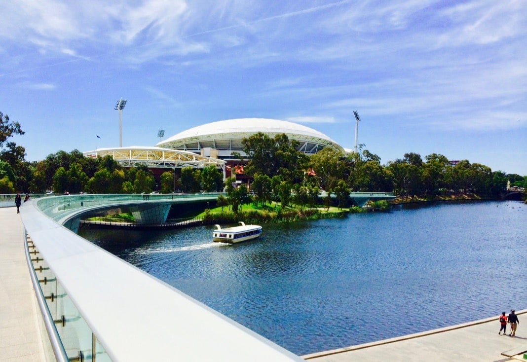 Adelaide Oval Riverbank Bridge River Torrens Popeye Adelaide