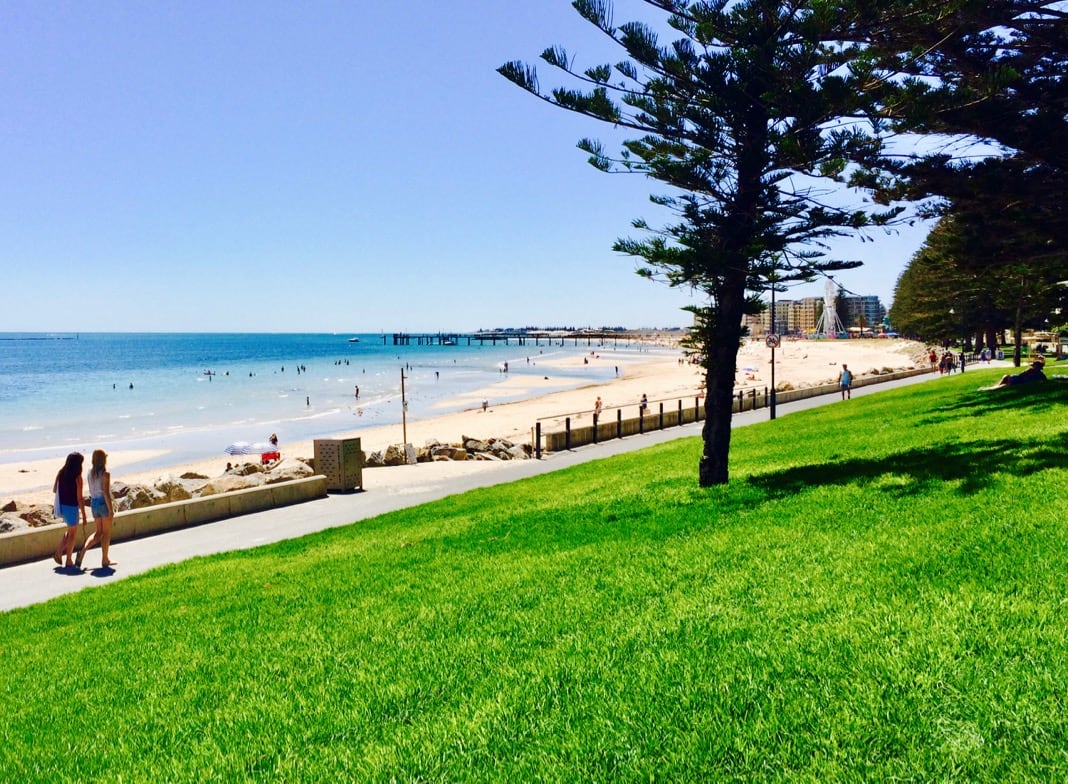 Glenelg beach jetty Adelaide