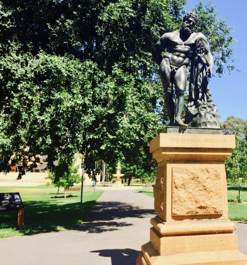 Hercules statue Adelaide