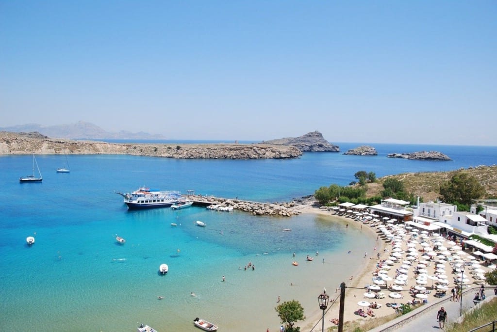 Best beaches in Greece Lindos