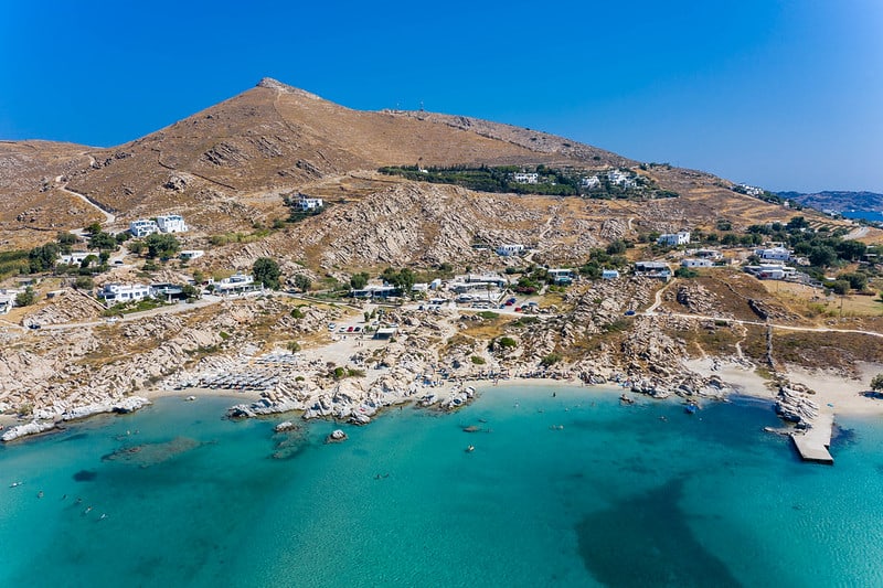 Kolimbithres beach Paros Island