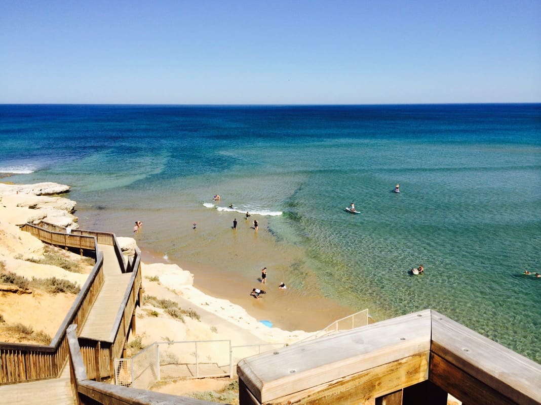 Southport beach Adelaide