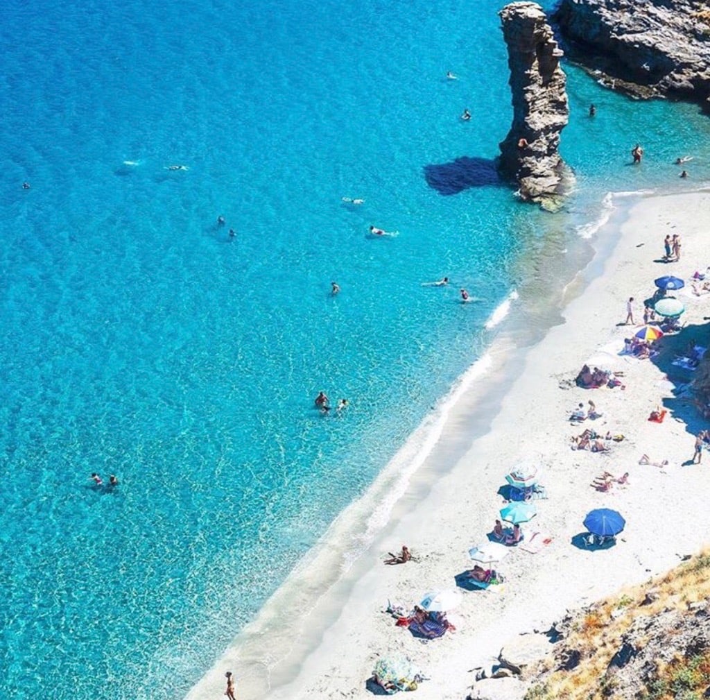 Tis Grias To Pidima Beach Andros Greece