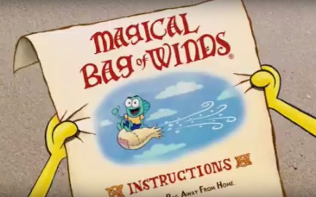 Magical bag of Winds Spongebob Movie