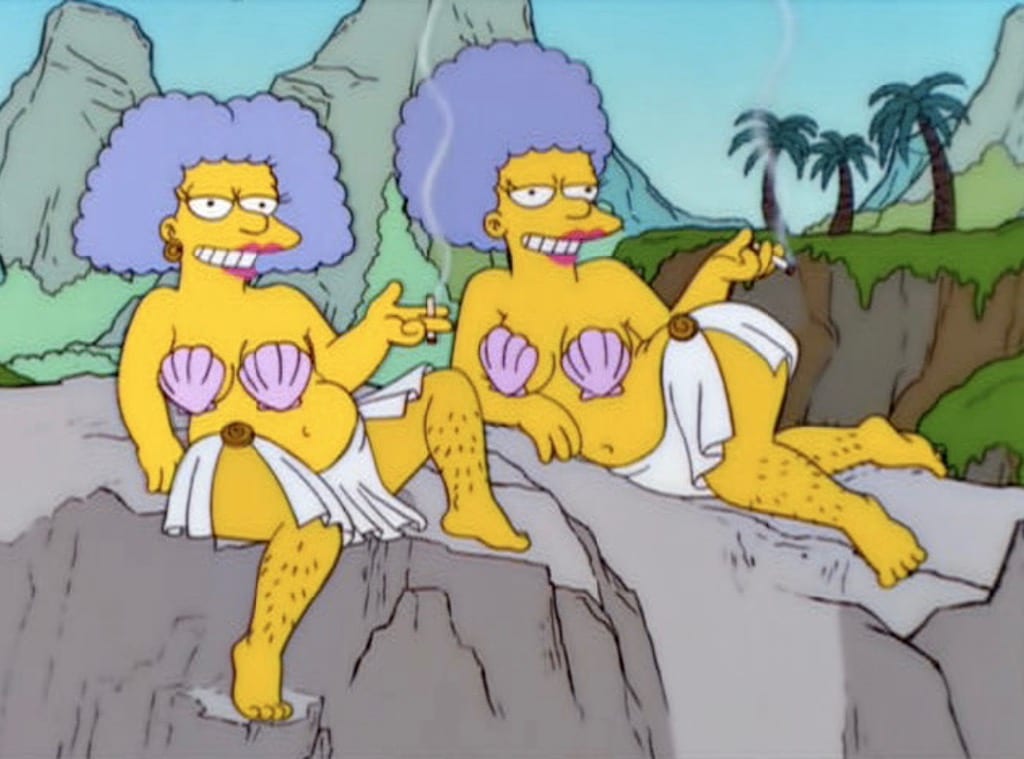 Sirens from The Simpsons