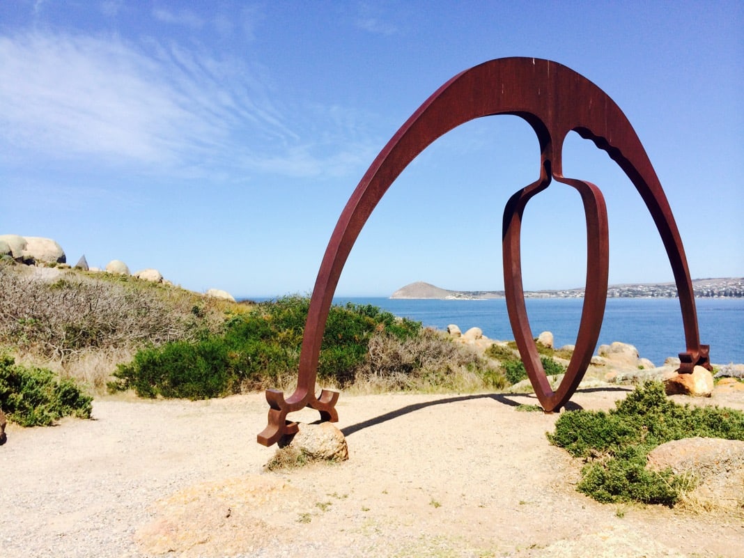 Large Sculpture Granite Island